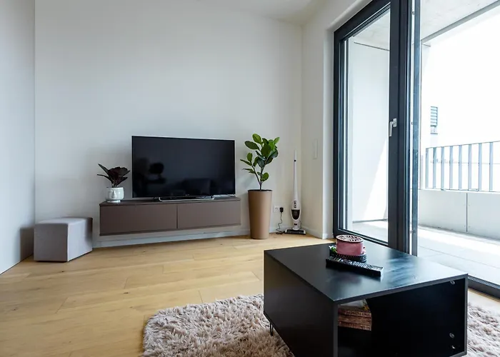 Modern & Minimalistic - Garage & Balcony Apartment