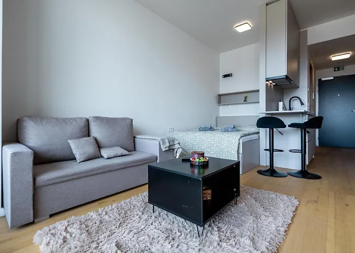 Apartment Modern & Minimalistic - Garage & Balcony *