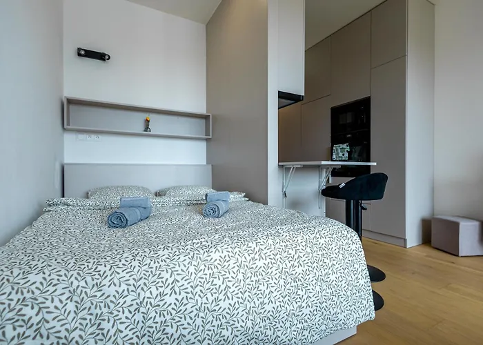 Apartment Modern & Minimalistic - Garage & Balcony *